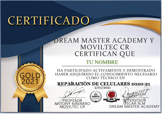certificado